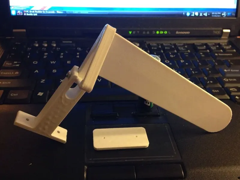 rc boat rudder 0.1