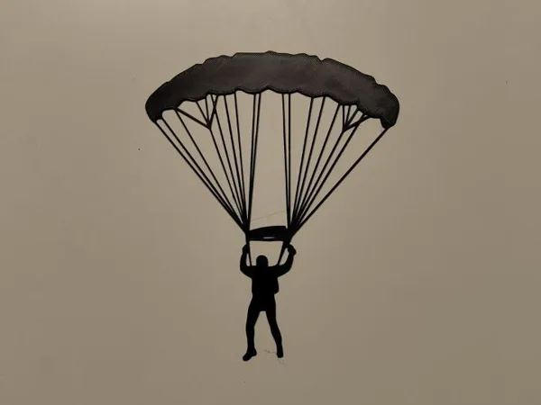 Décoration murale parachute