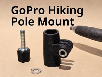 GoPro Hiking Pole Adapter