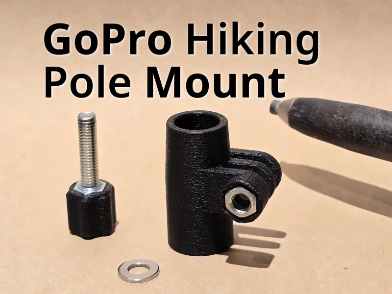 GoPro Hiking Pole Adapter