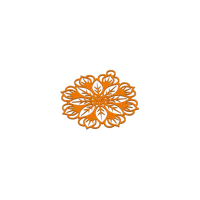 Décoration murale mandala floral — photo 4