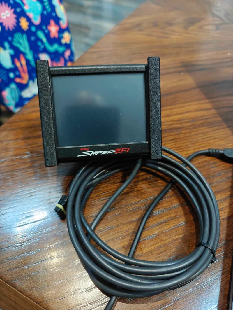 Holley Sniper EFI Screen Mount for 1986-1988 Suzuki Samurai (round vent)
