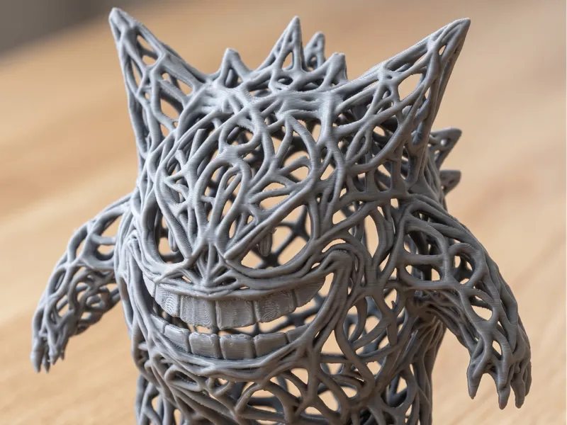 Pokémon Gengar Voronoi