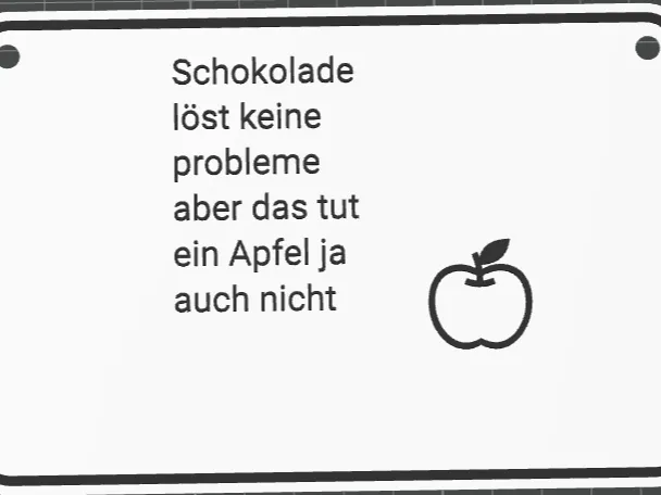 Lustiges schild