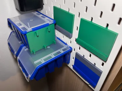 Patrol Ergobox bracket for Ikea Skadis
