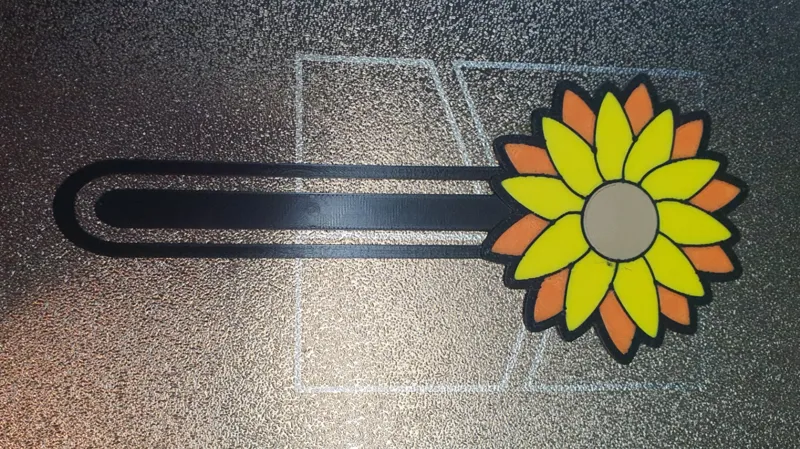 Sunflower Bookmark