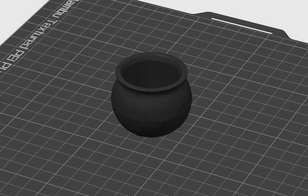 Miniatura 2 do modelo 3D Witches Cauldron Clicker