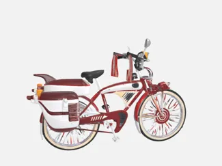 Pee Wee's Prized Bike in Pee Wee's Big Adventure