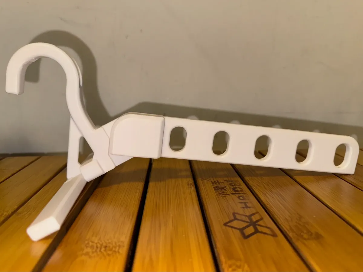 Portant à vêtements pliable, impression monobloc