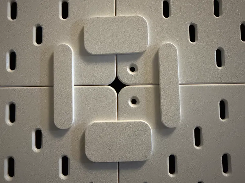 Ikea Skadis Connectors (vertical & horizontal)