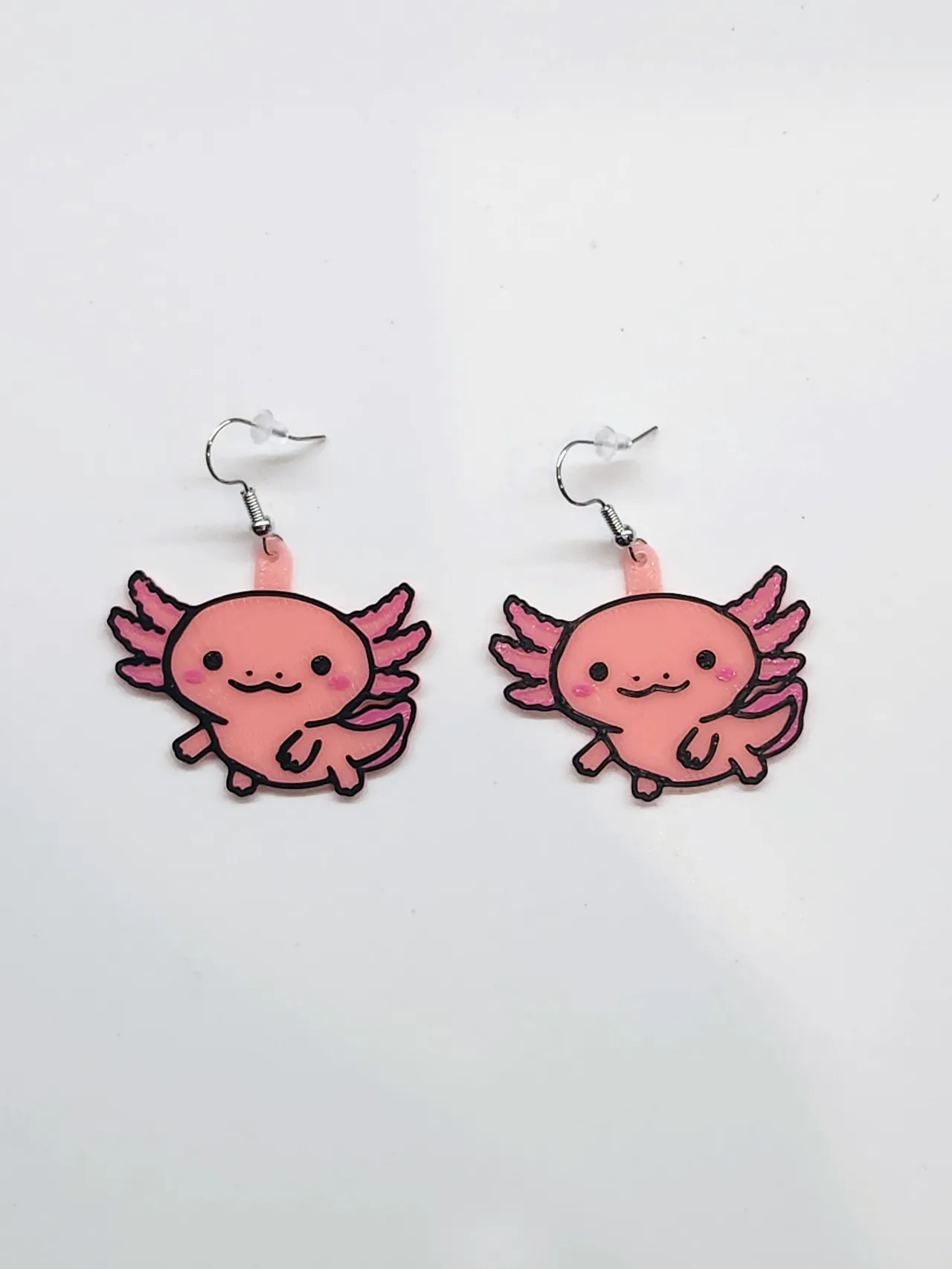 Axolotl Earrings view 2