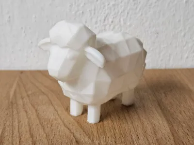 Blocky Simple Sheep