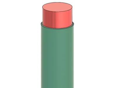 Heavy Half Nerf Dart (Well Balanced) (2.75g)