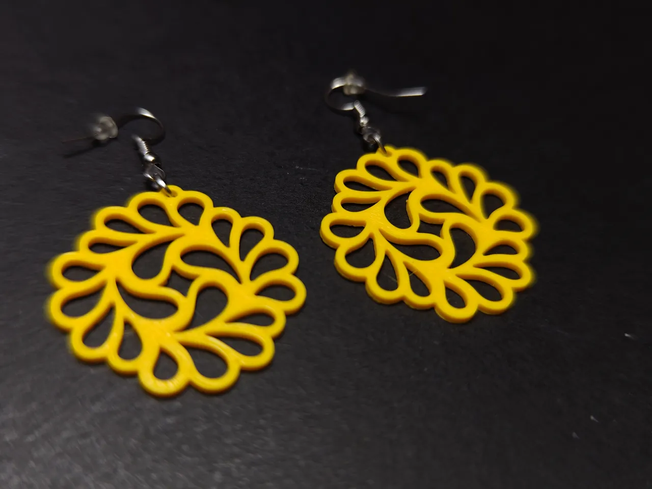 Petal Swirl Earrings view 2