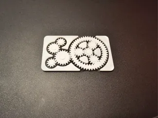 Print In Place Planetary Gear Card