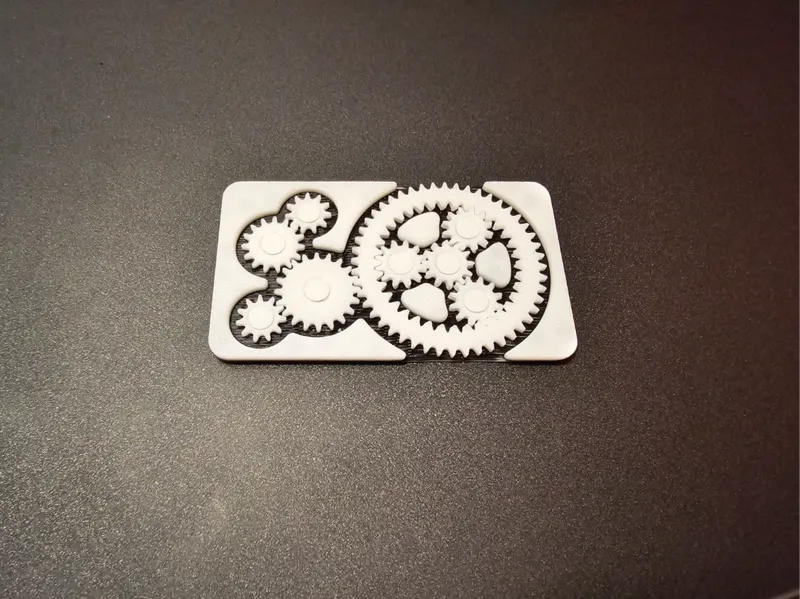 Print In Place Planetary Gear Card