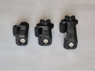 Rounded Bed Clamps Fixed for Bambu Lab X1/P1