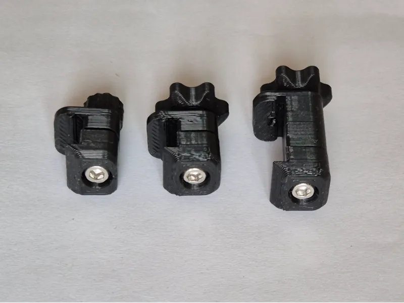 Rounded Bed Clamps Fixed for Bambu Lab X1/P1