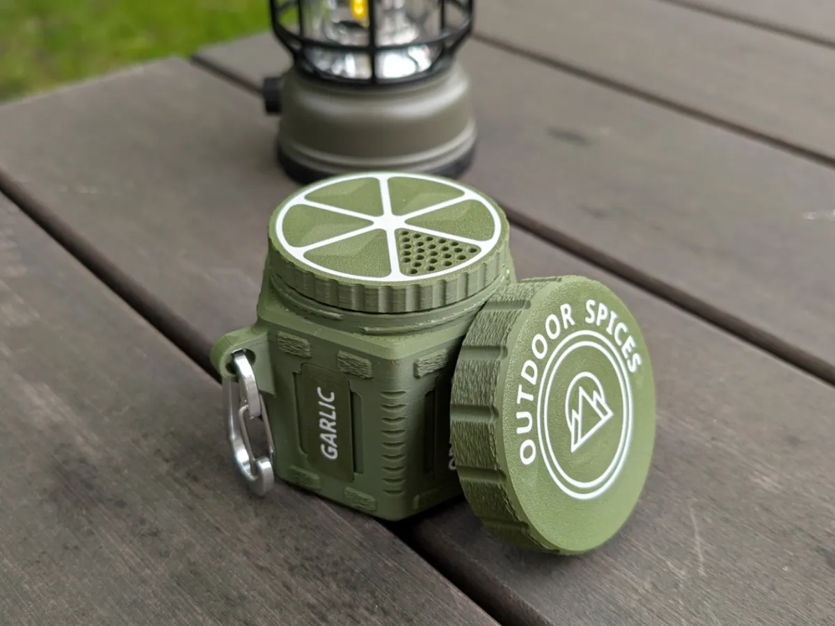 Outdoor Spice Shaker - Home - PLA - 3D printed product