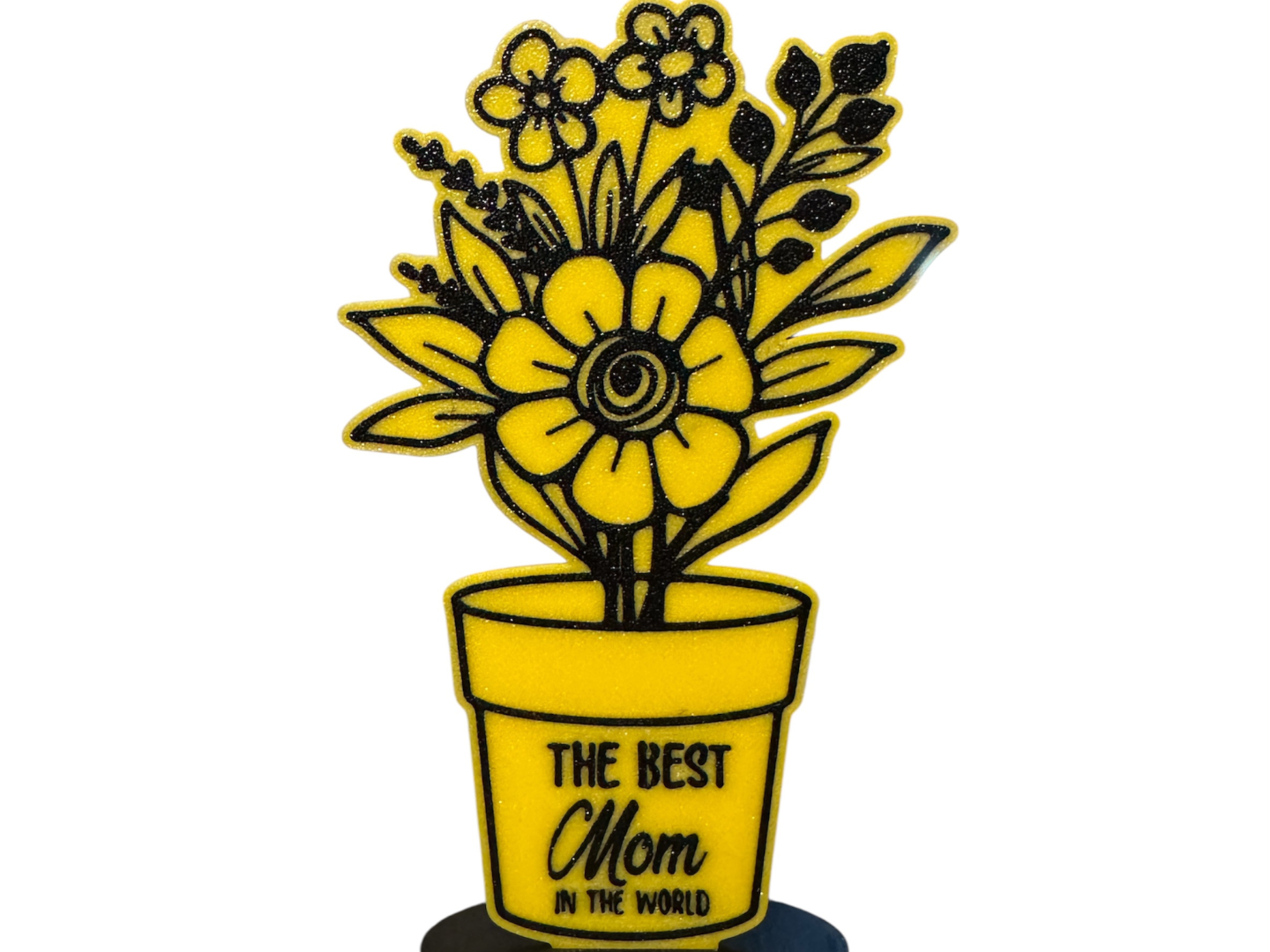 “Best Mom in the World” Flower Pot, Mother’s Day