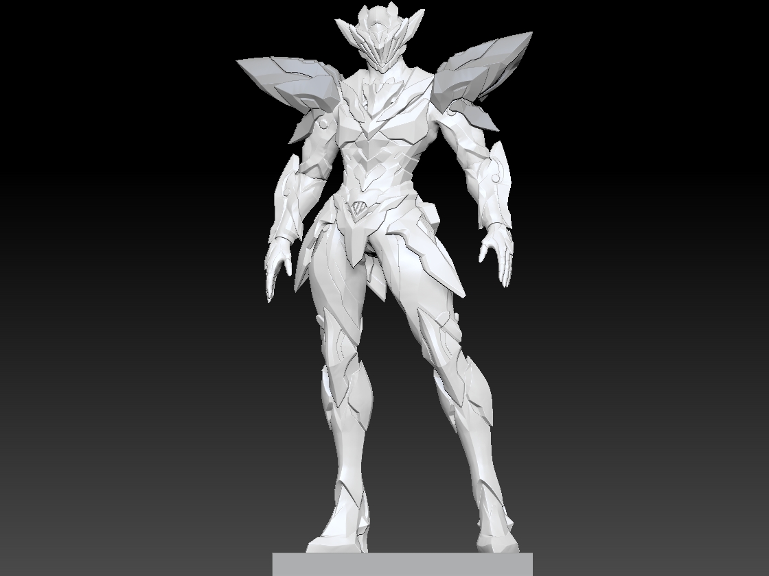 Miniatura 2 do modelo 3D 星穹铁道 流萤 萨姆机甲 firefly