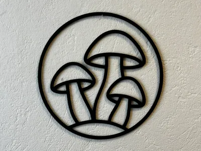 Autumn Wall Art - Mushroom