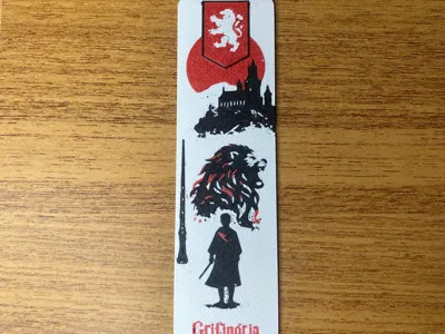 Harry Potter Bookmark - Gryffindor