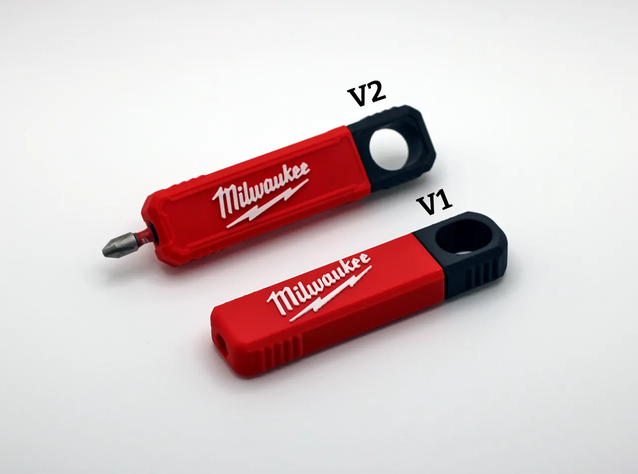 Milwaukee Pocket Screwdriver V2 - Multi-Bit Tool view 2