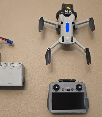 DJI Mini Pro 4 Wall Mount Storage Fly More