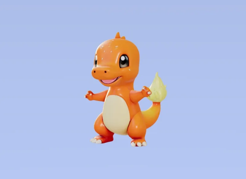 Charmander Pokemon Ornament