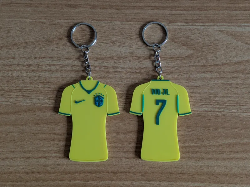 Brazil 2026 World Cup Jersey Keychain