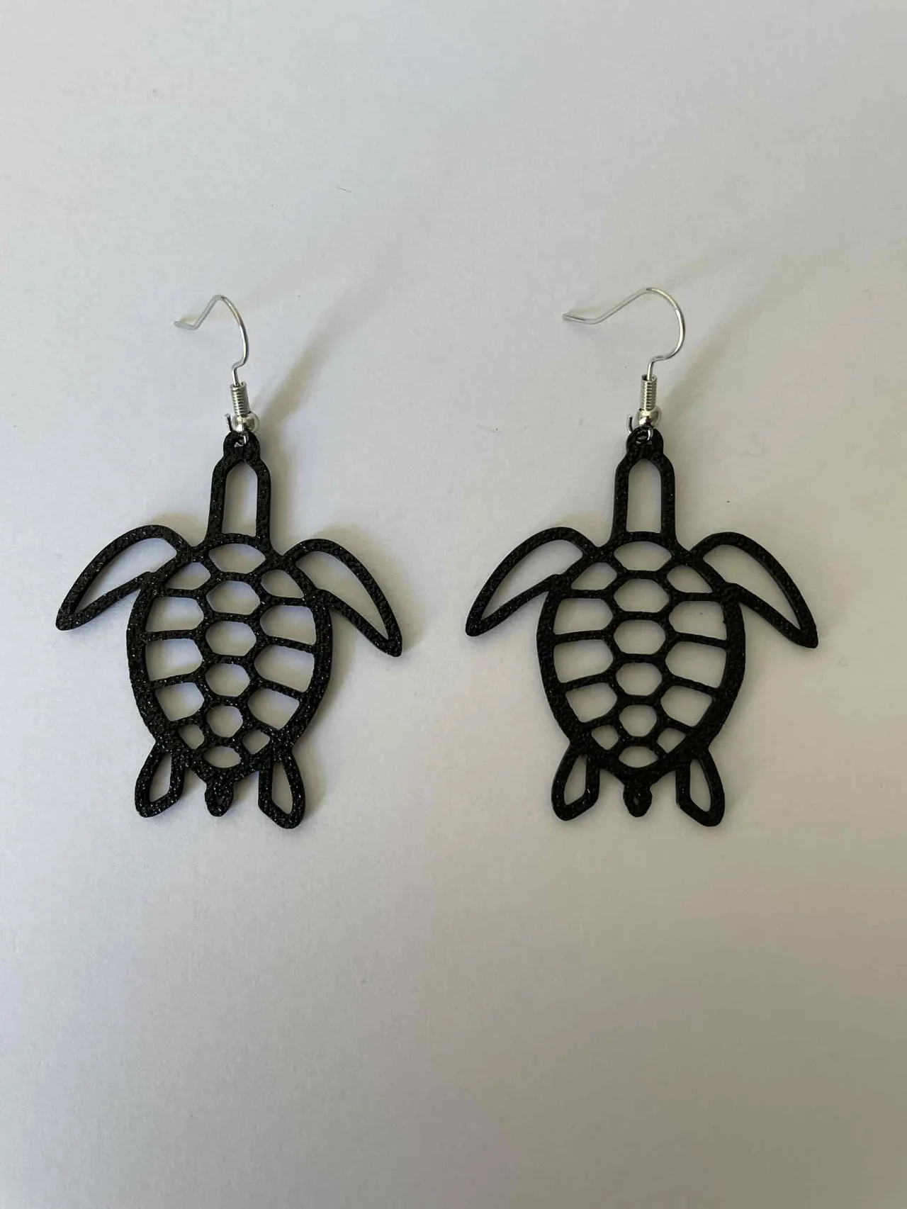 Turtle Earrings view 2
