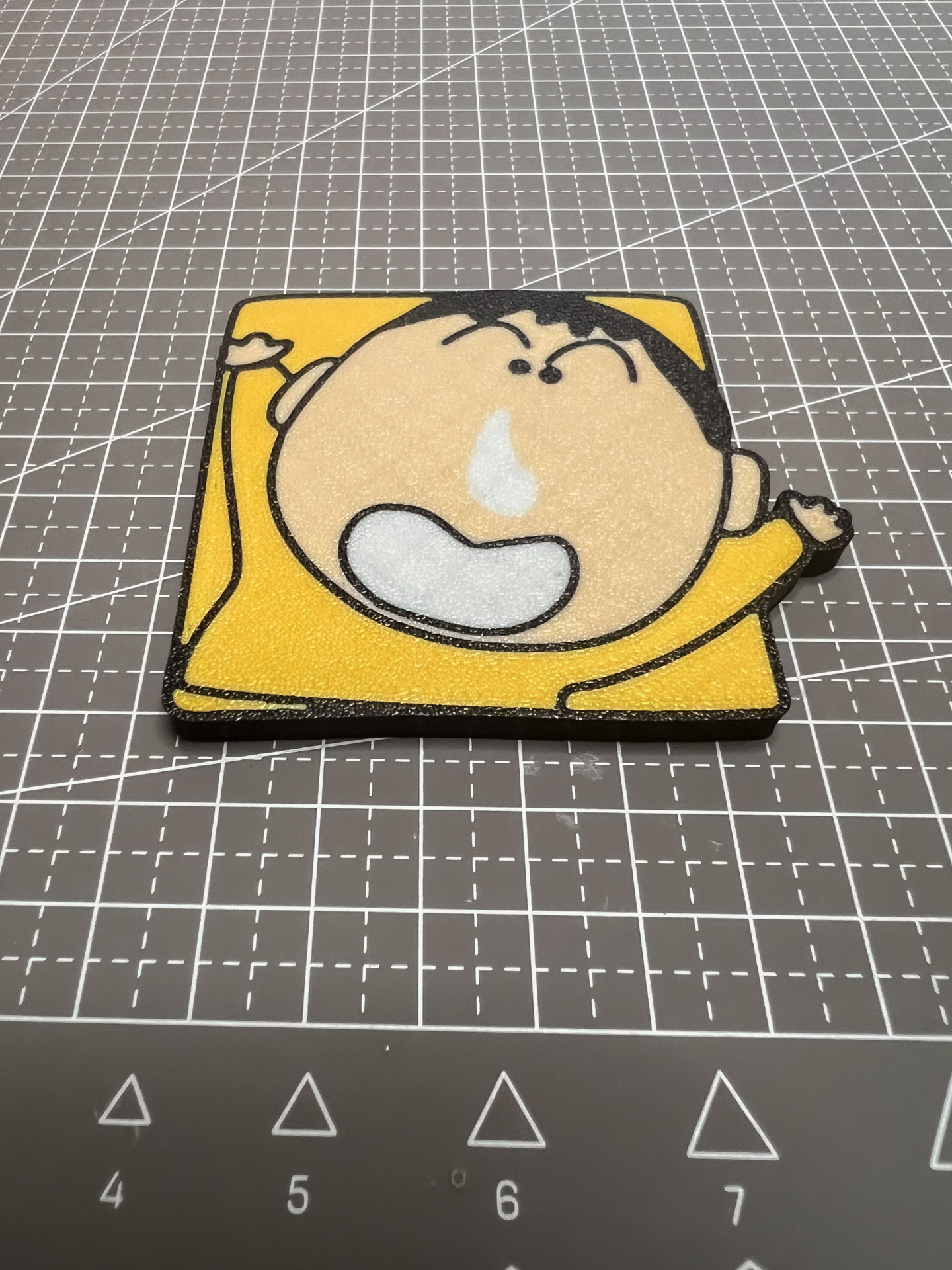 Miniatura 5 do modelo 3D 蜡笔小新系列冰箱贴