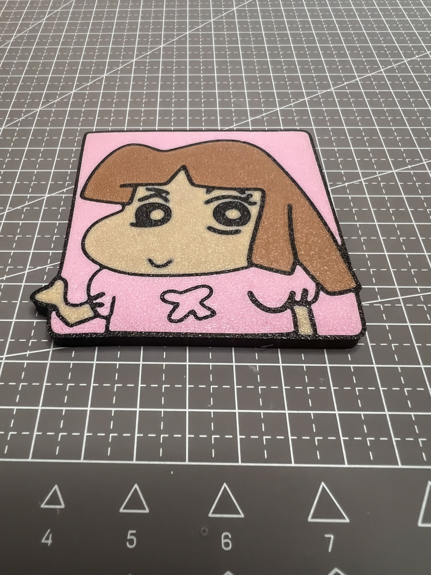 Miniatura 11 do modelo 3D 蜡笔小新系列冰箱贴