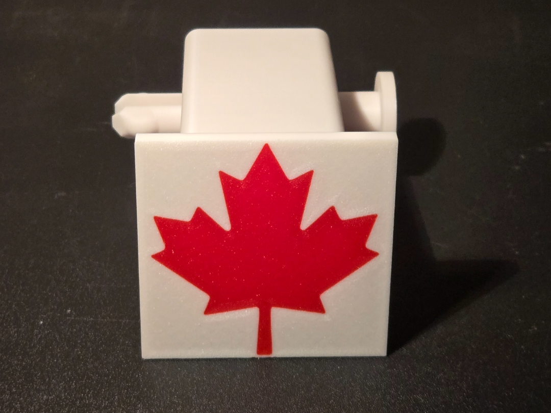 Maple Leaf 2" Trailer Hitch Cover