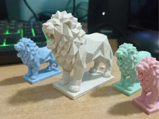 Low Poly Lion (Free To Sell)