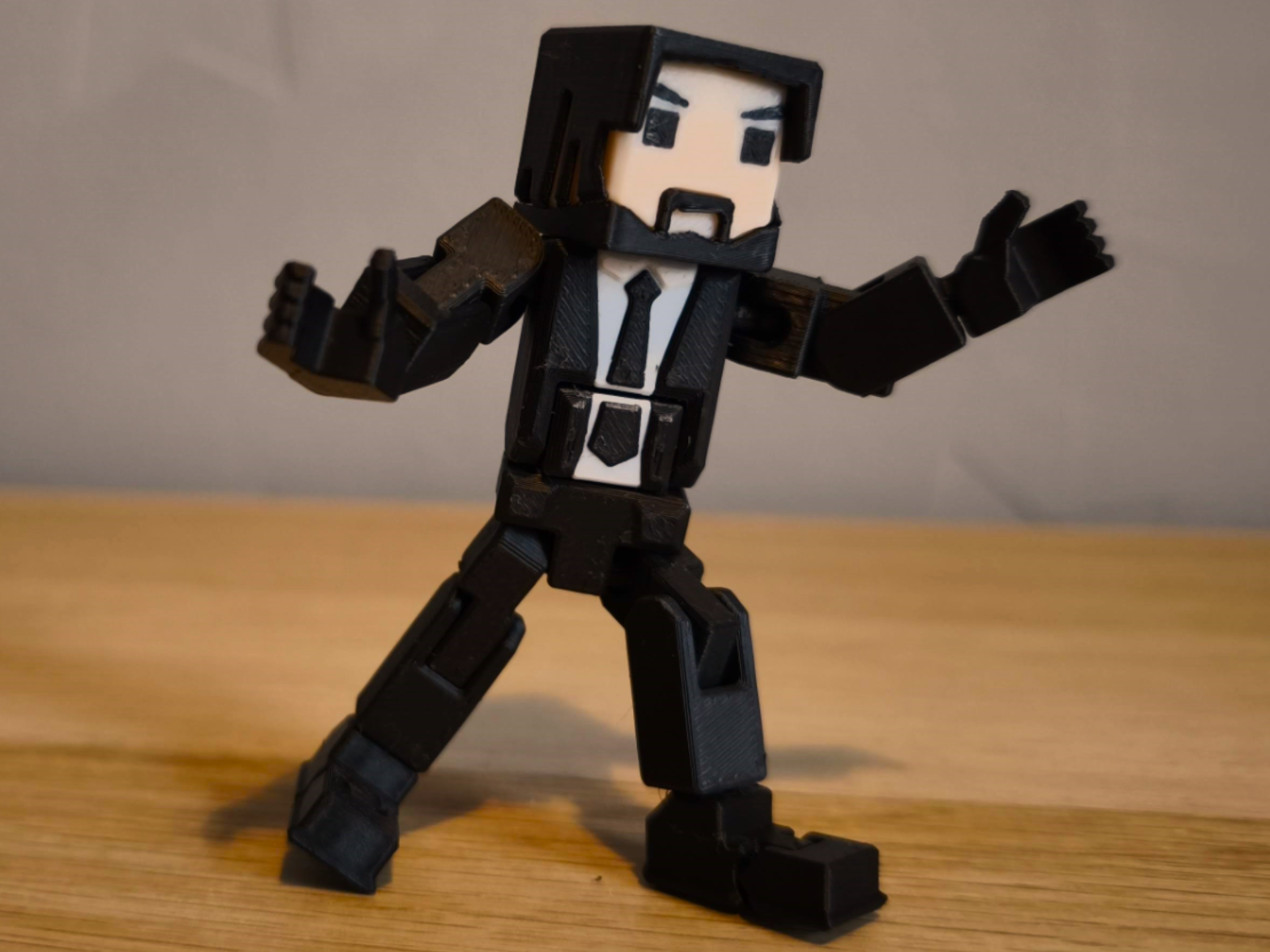 John Wick – Voxel Style Character