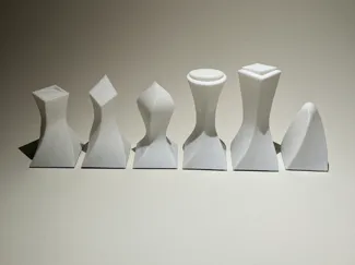 Linea – Minimalistisches Schachfiguren-Set