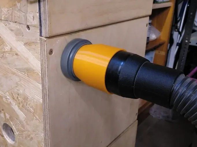 DN 50 vacuum 58 mm adapter