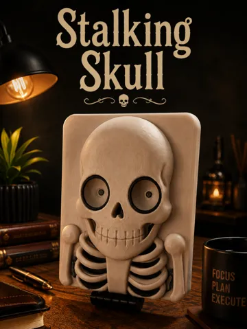 Adorno temático: Stalking Skull – Always Watching — vista de referencia 2
