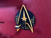 Enterprise NX-01 Refit Wall Stand