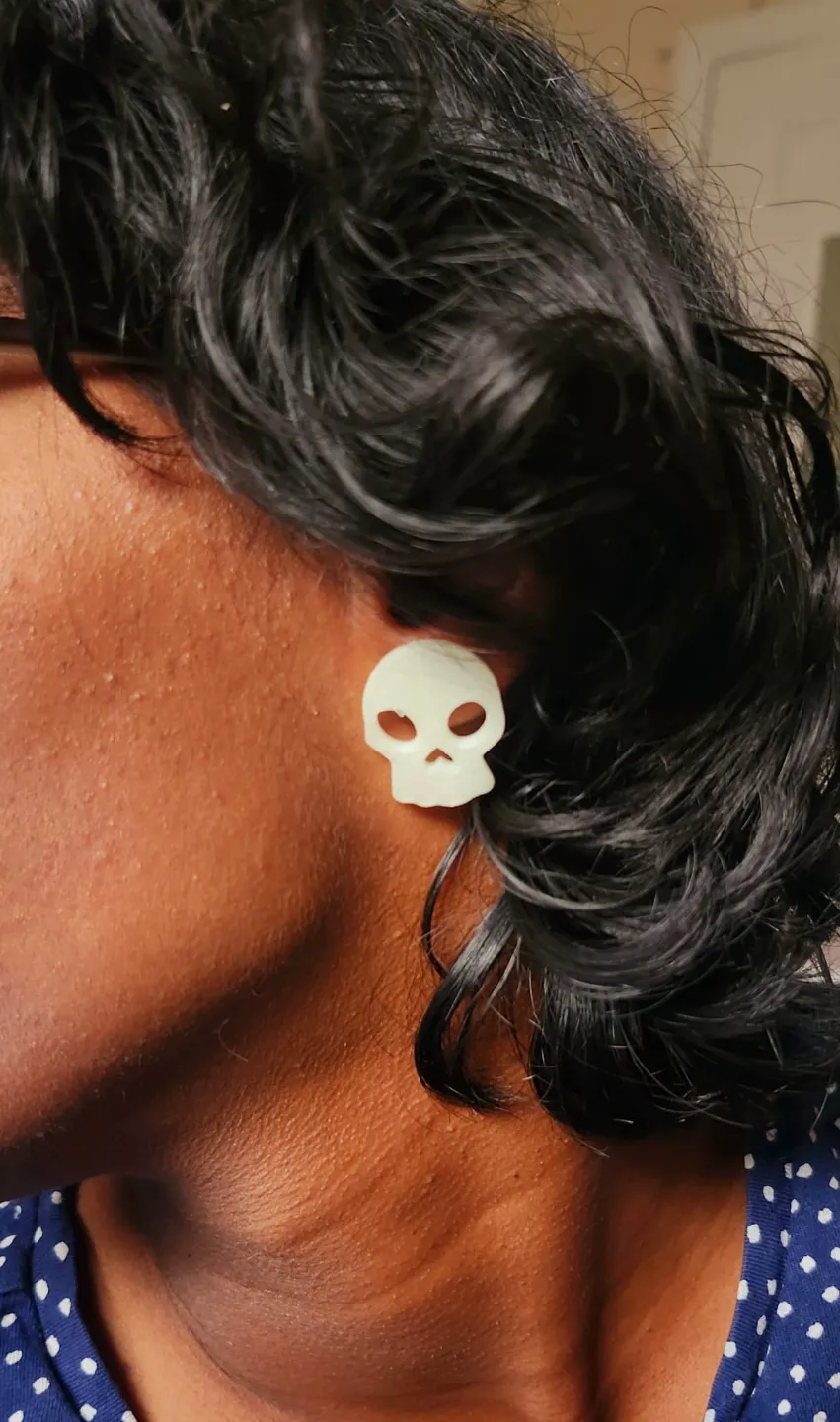 Halloween Glow-In-The-Dark Earrings view 2