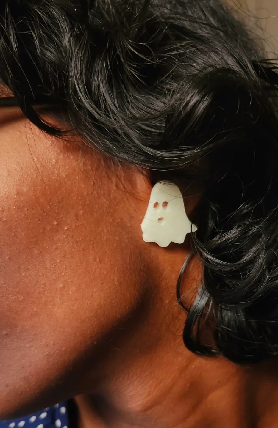 Halloween Glow-In-The-Dark Earrings view 3
