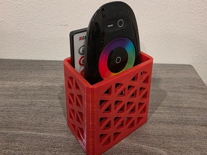 Isogrid LED Strip Remote Holder