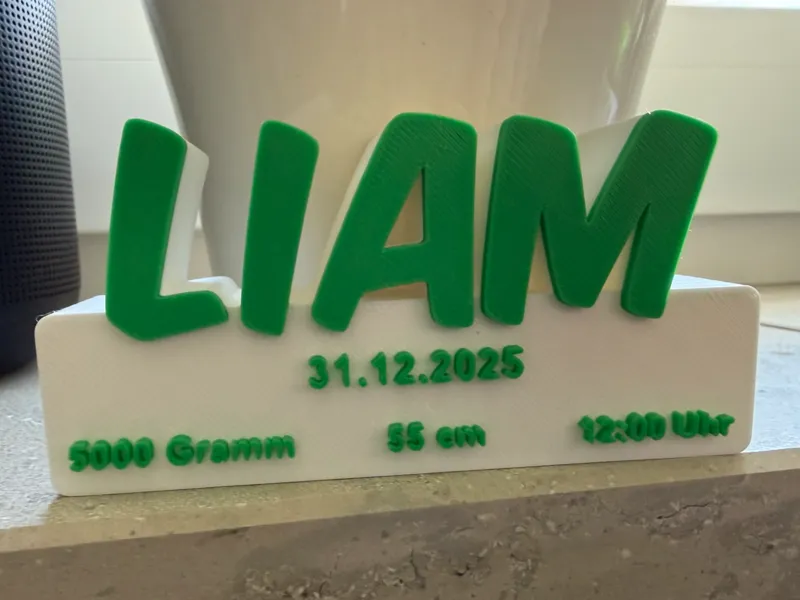 Liam Geburtsgeschenk