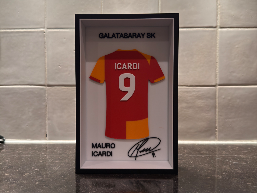 Mauro Icardi - Galatasaray SK - Jersey frame