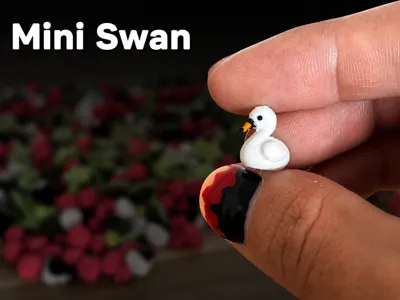 Mini Swan – Tiny Giveaway & Kindness Token