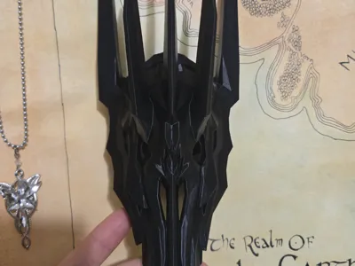 Sauron Helmet Wall Mounted