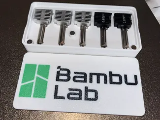 Hotend storage box for Bambu Lab A1