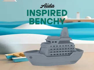 Aida inspired Benchy